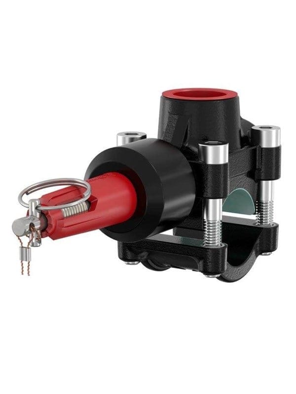 Flamco - T-Plus Anschießkupplung 1 1/4 für Stahl-Gewinderohr Rp 1'