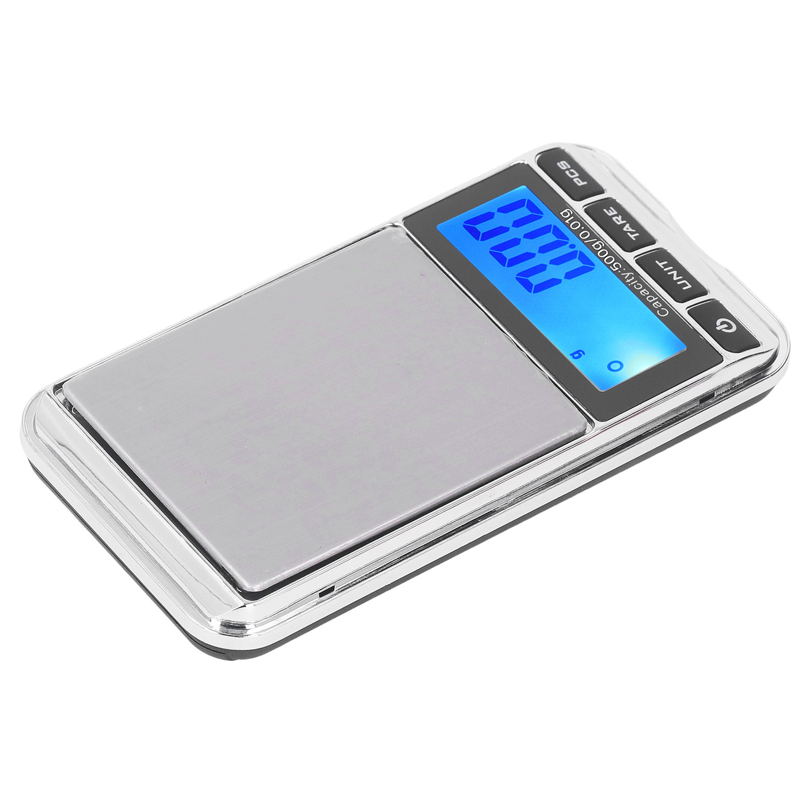 Hochpräzise, Tragbare Und Zuverlässige Digitale Taschenwaage Für Mini-schmuck Mit Lcd-bildschirm, Für Den Einsatz Im Geschäft Und Zu Hause, 500 G/0,01 G