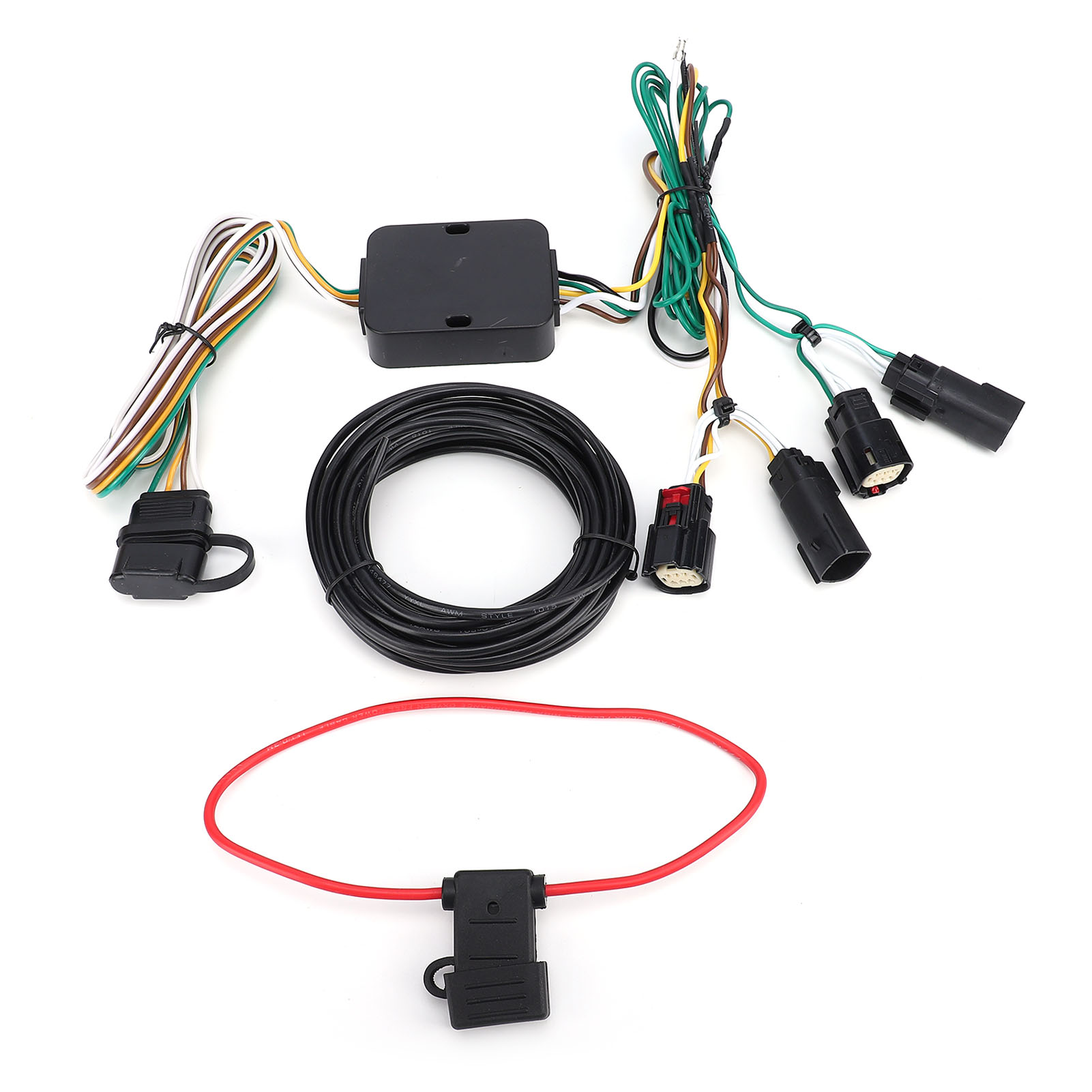 Anhängerkupplungs-verkabelungssatz Mit 4-poligem Stecker 118847, Plug-and-play-design Für Grand Cherokee L 2021 – 2025.