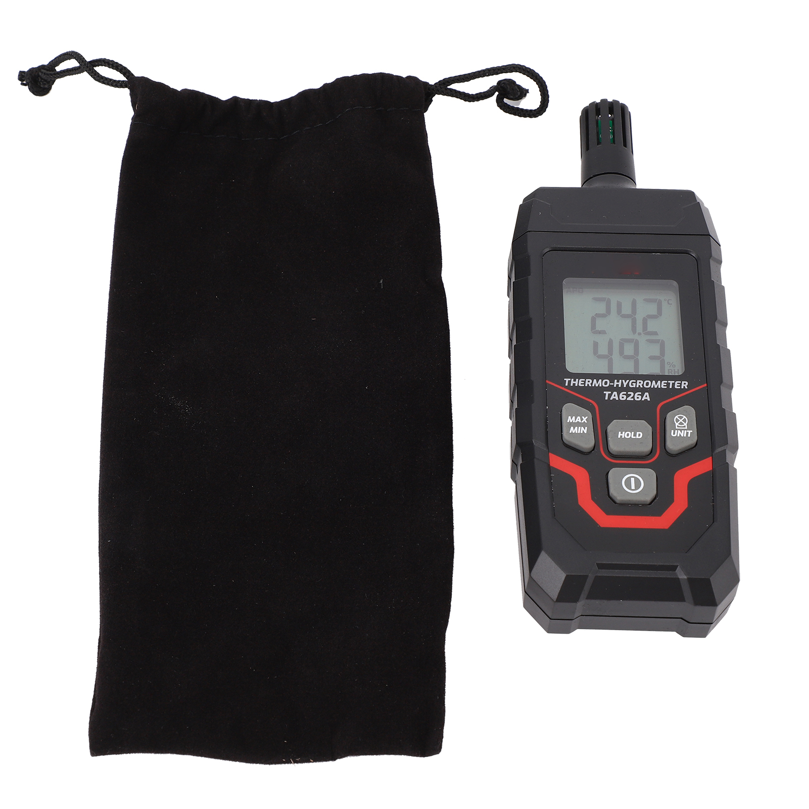 Digitales Hygrometer, Thermometer, Taupunkt, Feuchtkugeltemperatur, Umgebungstemperatur Und Luftfeuchtigkeit.
