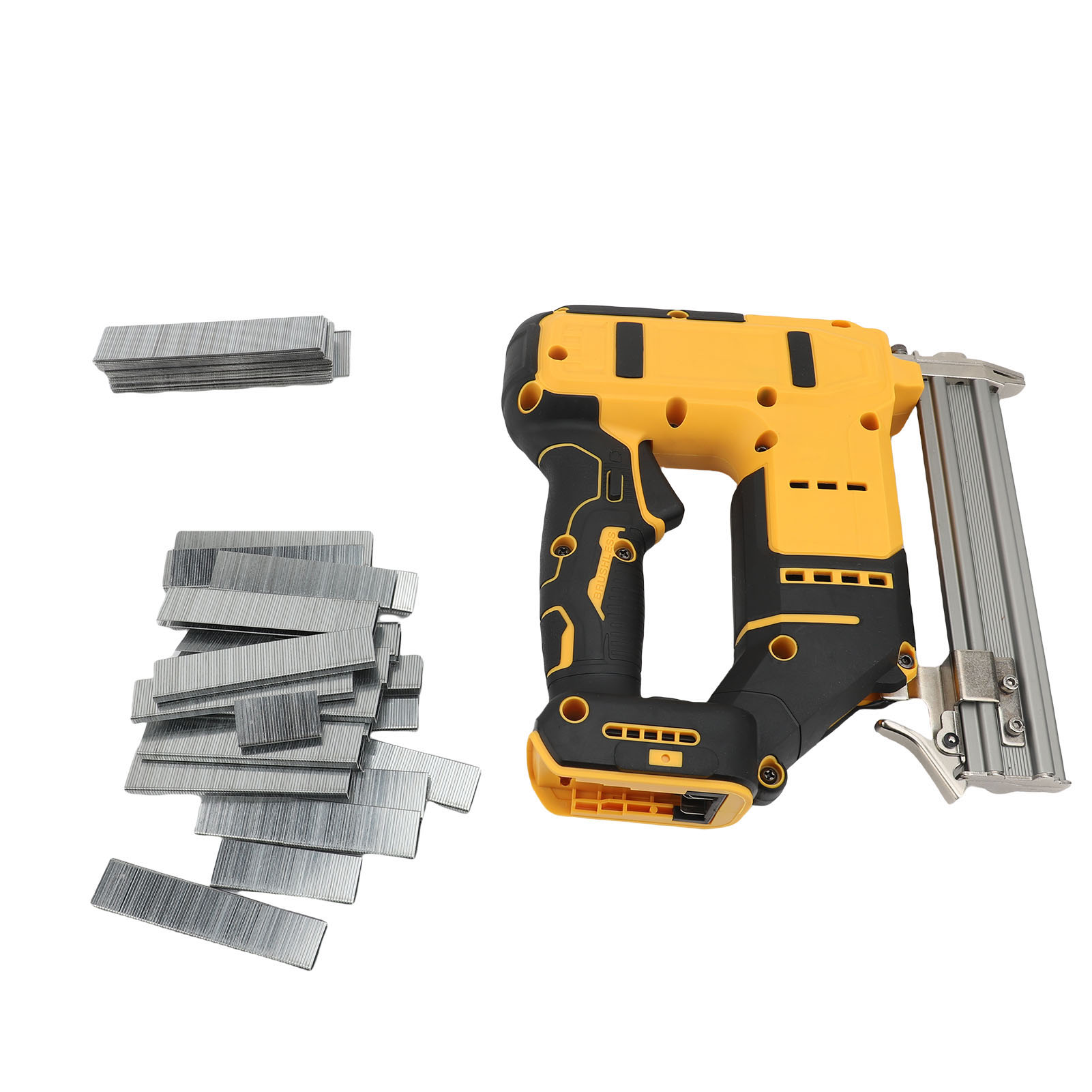 Brad Nailer 2 In 1 Akku-elektro-nagelpistole Für Holzbearbeitung, Tischlerei, 1280 W, 20 V.