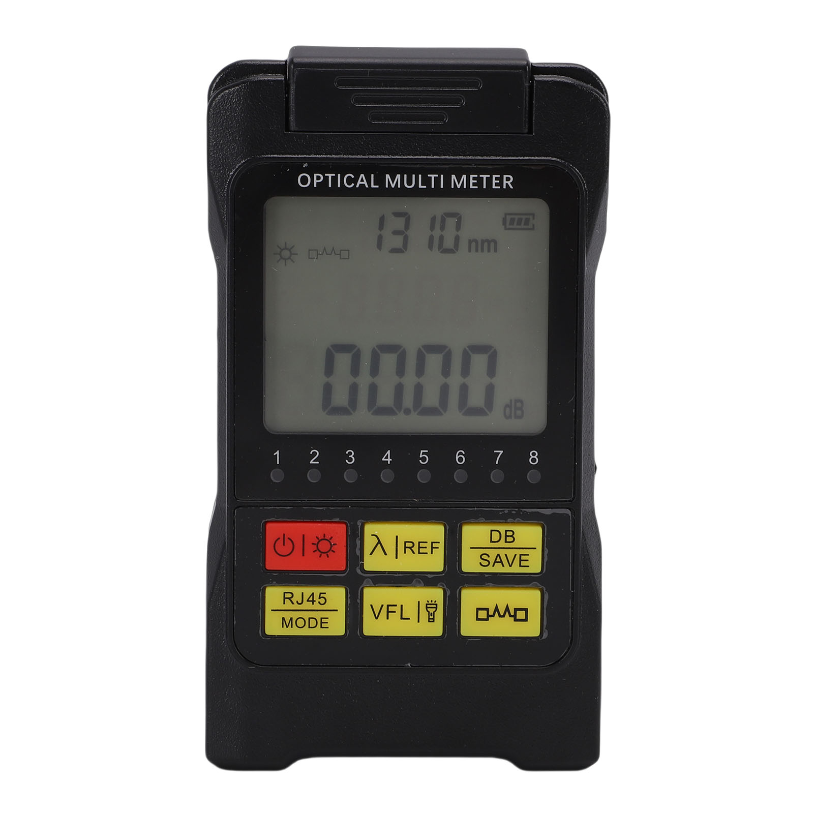 Optischer Leistungsmesser 850-1650 Nm, Universelle 2,5-mm-schnittstelle, Hochpräzise Optische Faser.