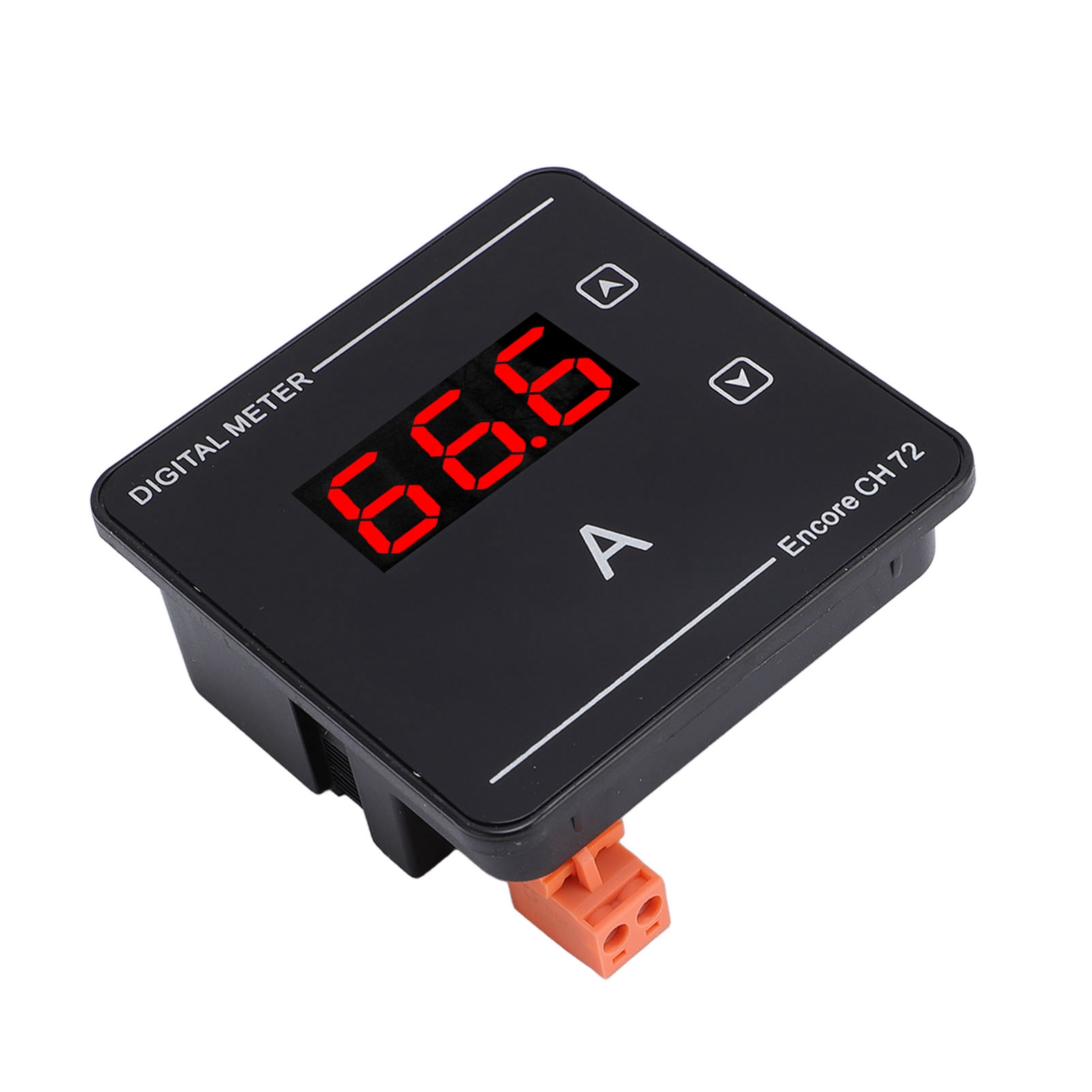 Digitales Wechselstrom-amperemeter 1-120a, Messbereich, Hintergrundbeleuchtetes Display, Led-bildschirm, Einbauversion, Strommesser.
