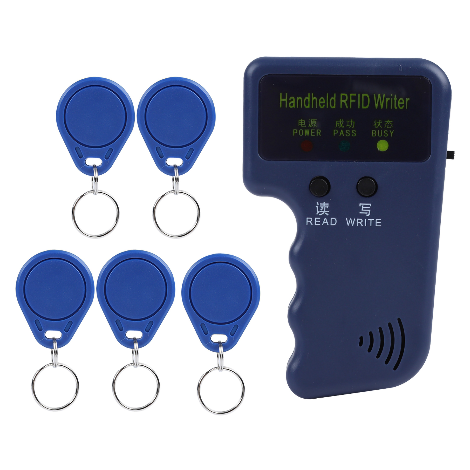 Rfid-kartenschreiber, Stabiler Und Robuster Ausweisduplikator Für Die Zugangskontrolle In Schulen Und Heimschulen.