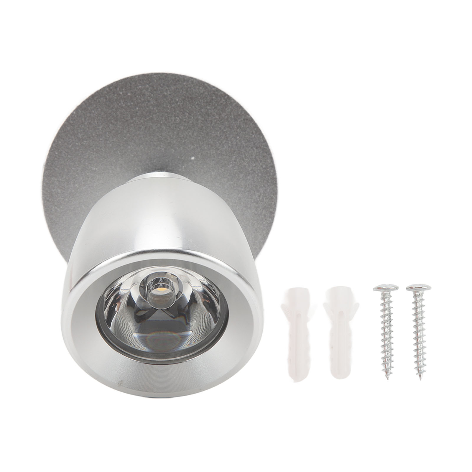Warmweiße Led-leselampe, Hohe Helligkeit, Dc12v Bis 24v, Nachttischlampe Für Wohnmobile, Lkws, Reisemobile, Anhänger, Schiffe, Yachten, Silber.