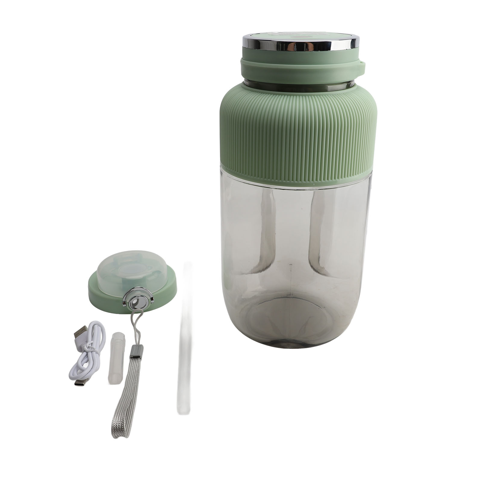 Multifunktionaler, Tragbarer Zitrusentsafterbecher, 1,2 L Fassungsvermögen, 18.000 U/min, Für Milchshakes Und Smoothies, Mit 6 Klingen, Usb-aufladbar, Umweltfreundlich.