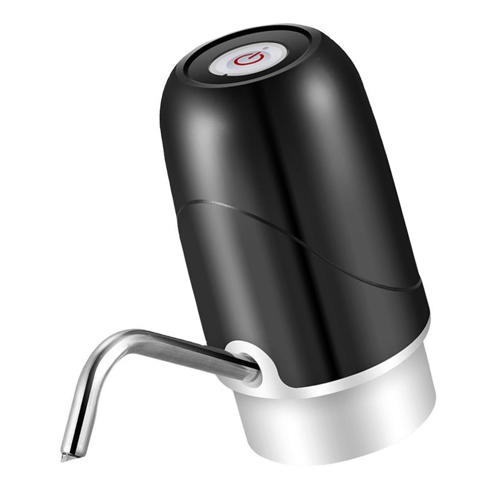 Automatischer Elektrischer Wasserspender Mit 5 Gallonen Fassungsvermögen, Pumpe, Schwarz, Druckknopf, Leise Und Energieeffizient, Ideal Für Zuhause, Camping Und Büro.