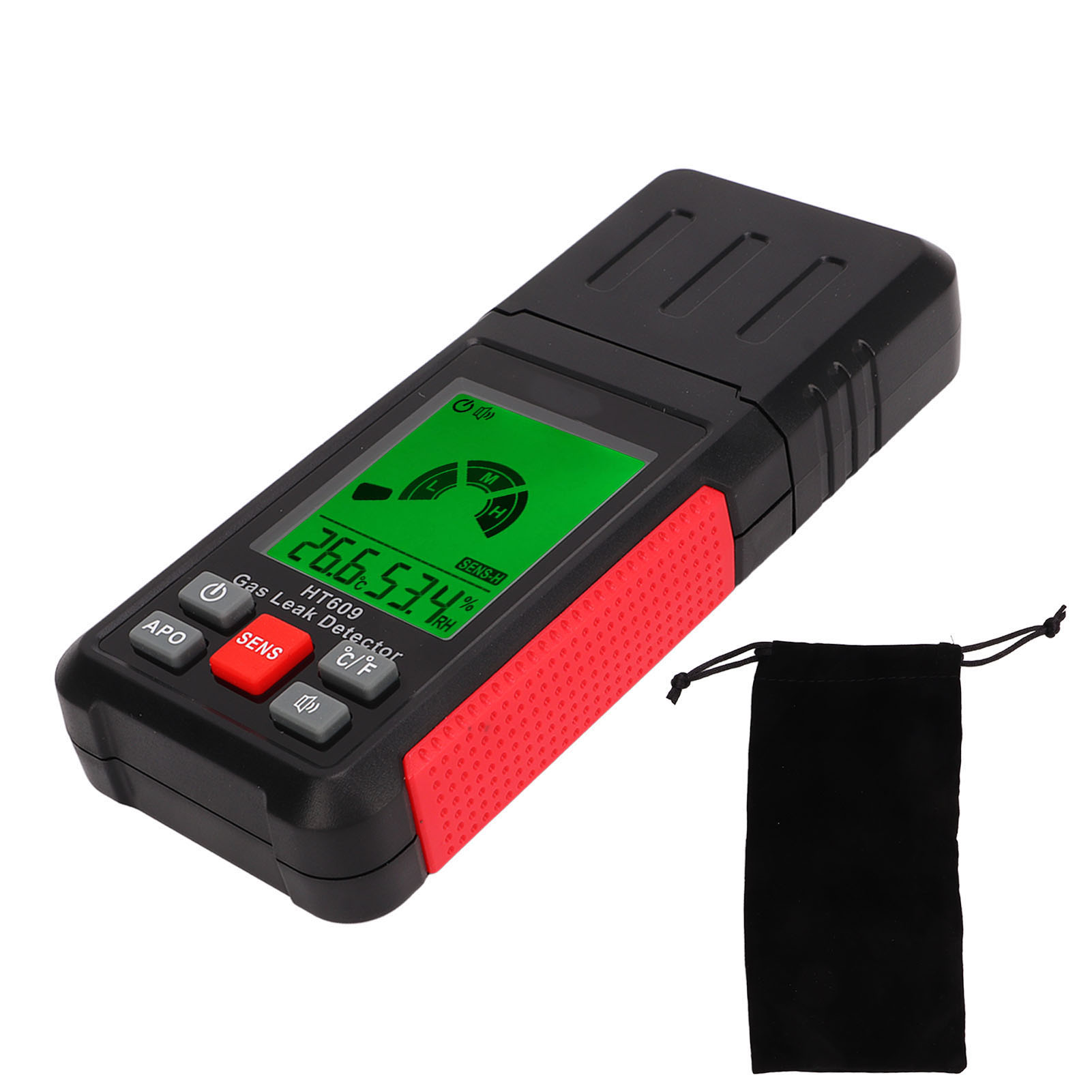 Gasdetektor, Propangaslecktester, Alarm, Temperatur- Und Feuchtigkeitssensor, Heimwerkergerät.