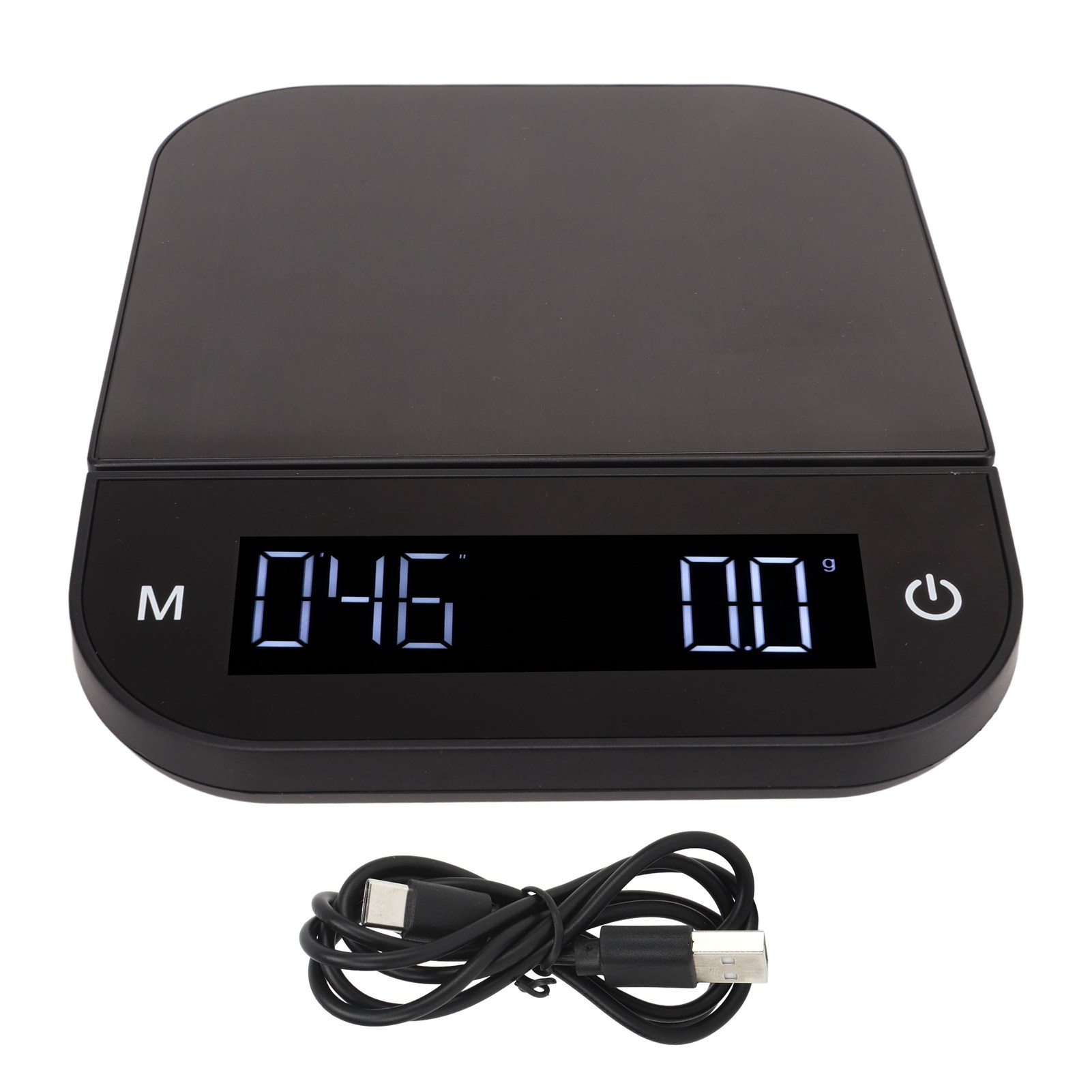 Elektrische Küchenwaage, Englische Version, Sparschäler, Pc-funktion, Wasserdicht, Timer, Flach, Für Kaffee, Wiegt 3 Kg/0,1 G.