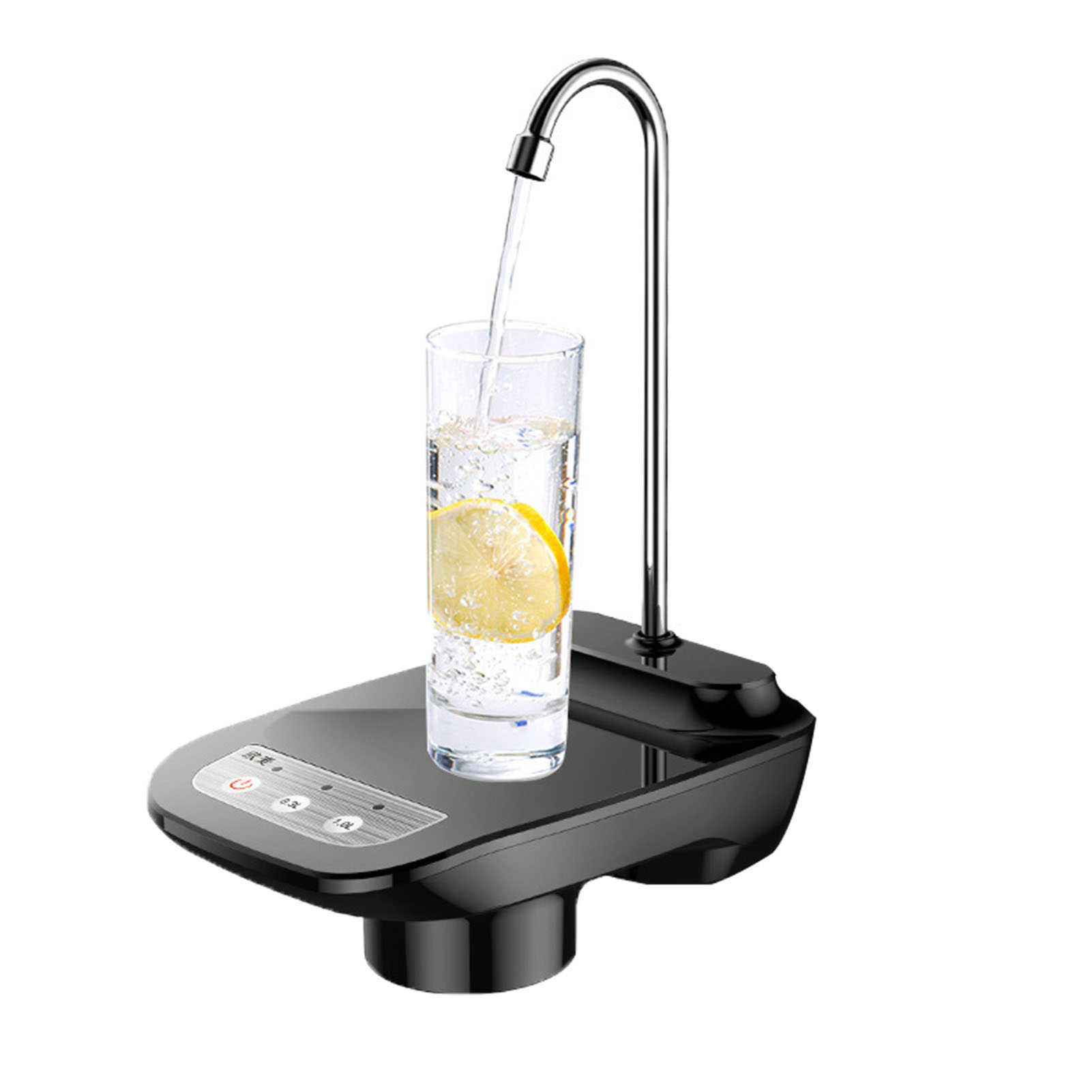 Elektrischer Wasserspender Für Flaschenwasser Für Zuhause, Multifunktionale Wasserpumpe, Farbe: Schwarz.
