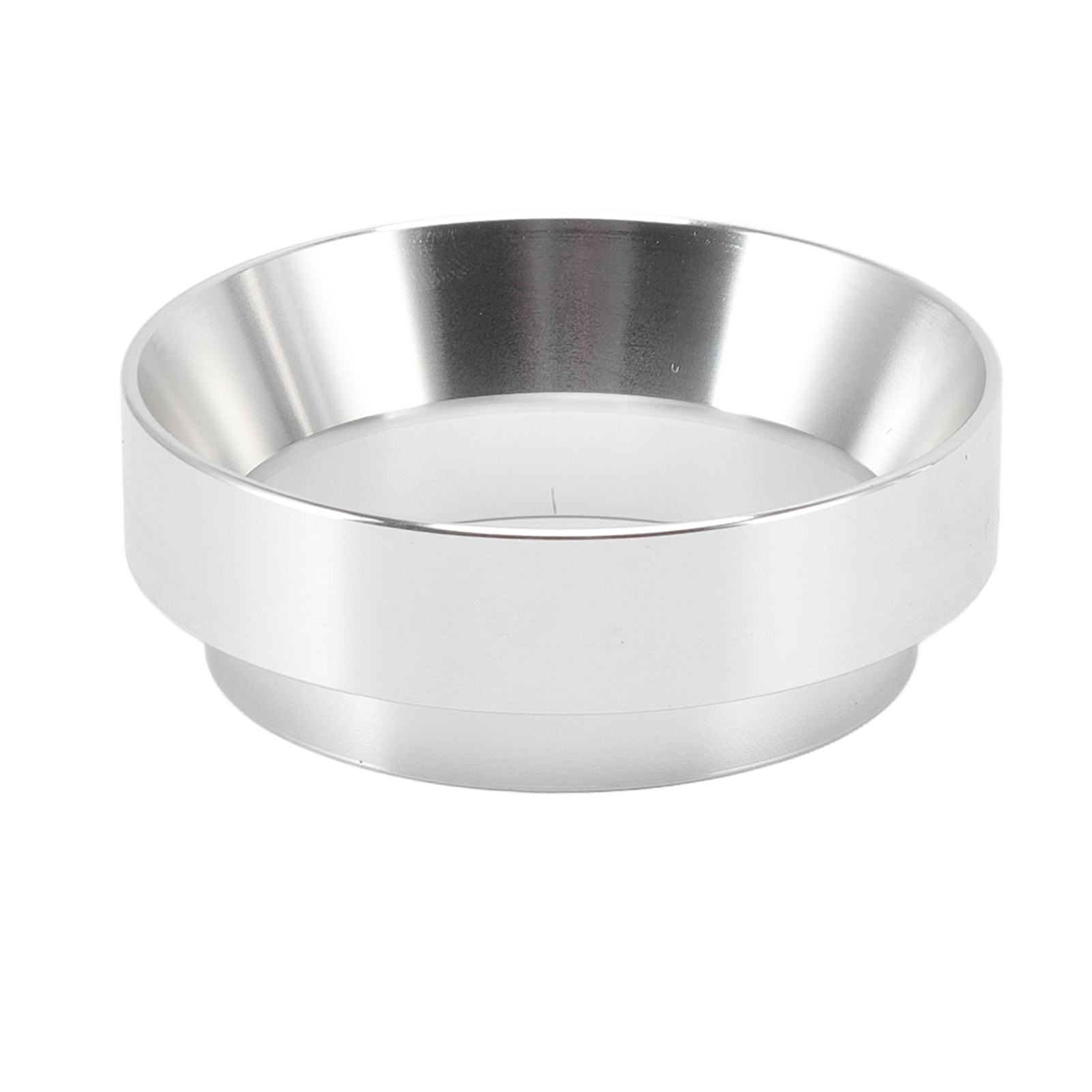 51-mm-dosiertrichter, Diebstahlsicheres Pulver, Universelle Aluminiumlegierungsringe Mit Magnetverschluss Für Kaffeepulver, Silber