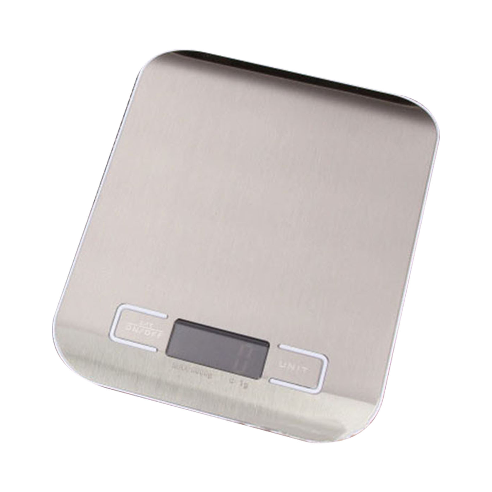 Tragbare Elektronische Waage Mit Digitalanzeige, Mini-küchenwaage, Ideal Zum Backen Und Kochen, Hohe Präzision, 5 Kg / 11 Lb Kapazität, Weißer Sockel.