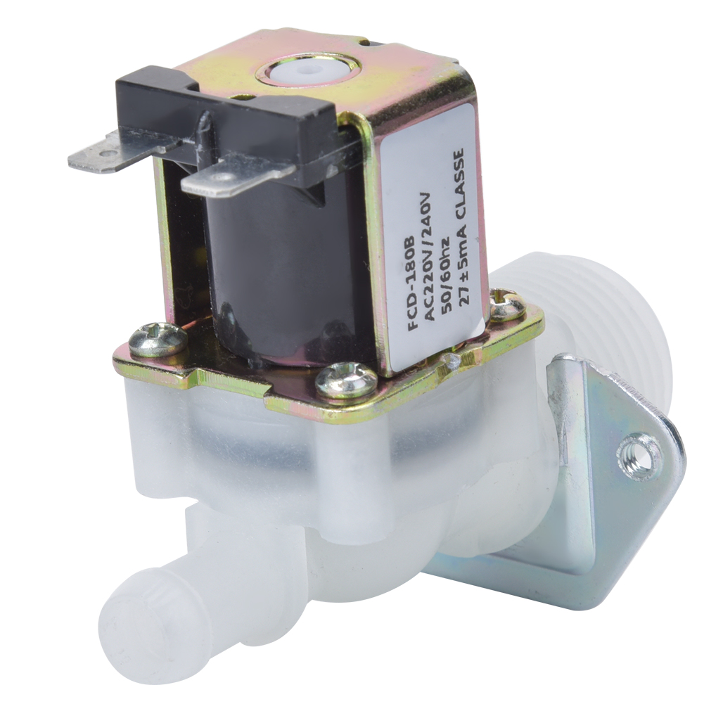 3/4 Zoll Elektrisches Magnetventil Einlass 1-wege-führung Kunststoffstecker Für Den Heimgebrauch 220v.