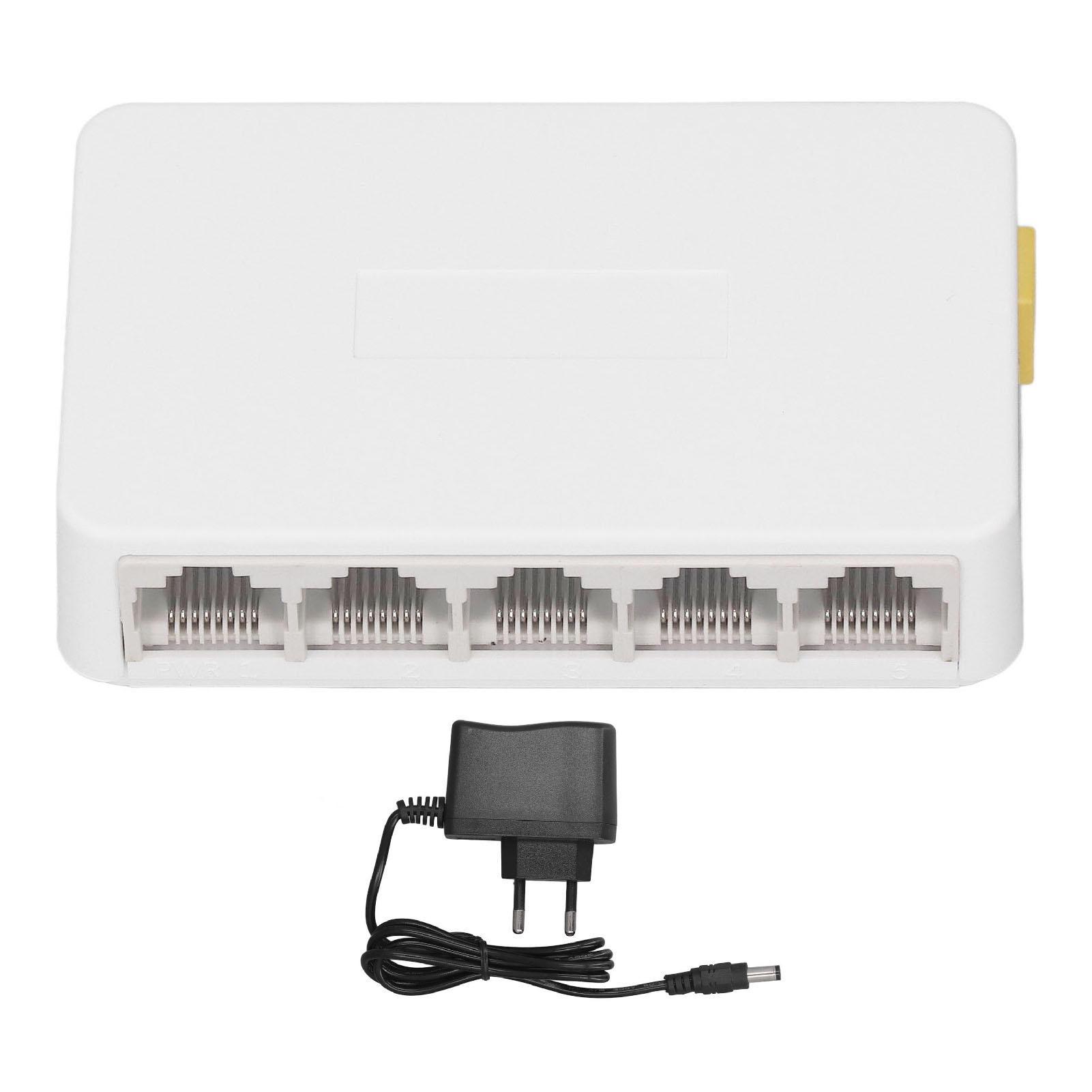 5-port Gigabit Netzwerk-switch, 10 100 1000mbps, Rj45 Ethernet Splitter Hub 100-240v Zx-g1005s, Eu-stecker.