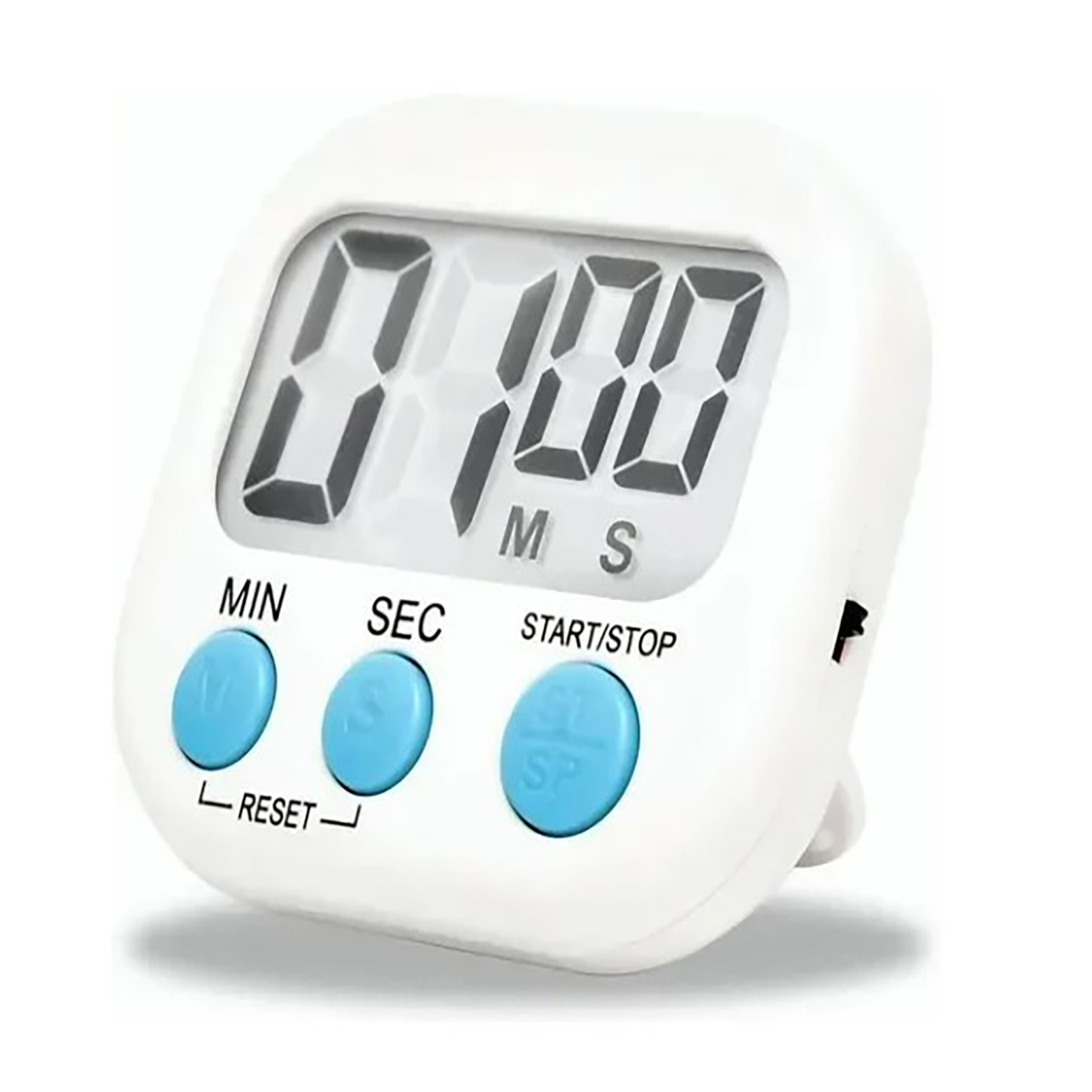 Küchentimer Mit Großem Digitaldisplay, Multifunktion, Batteriebetrieben, Elektronisch, Englische Version.