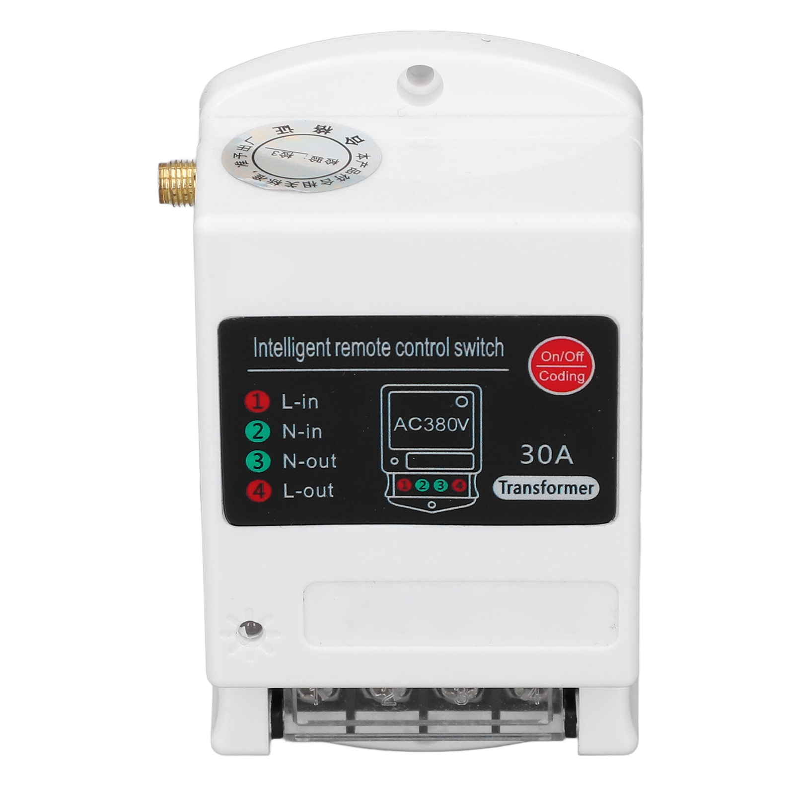 1-phasiger 5000m Langstrecken-rf-funkfernschalter Für Garagentor, Wasserpumpe, Motor, Licht, Landwirtschaft, Ac380v ≤ 1kw 10a.