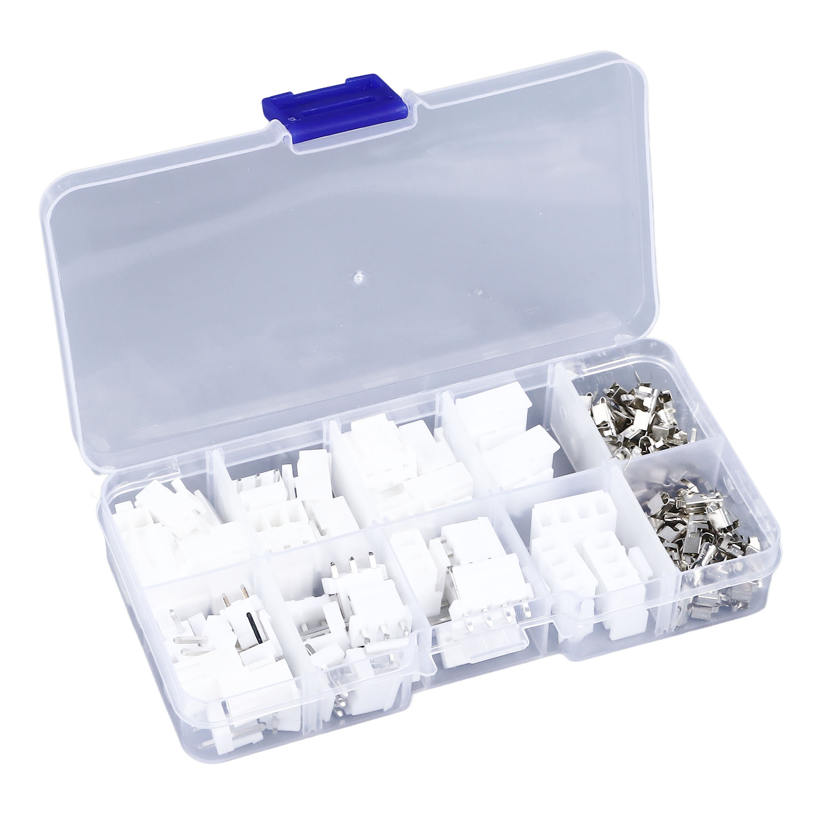 Vh3.96 Steckverbindersatz, 120 Stück, 2p-4p, 3,96 Mm, Gehäusestecker, Gerader Stift, Schraubklemmenblock.