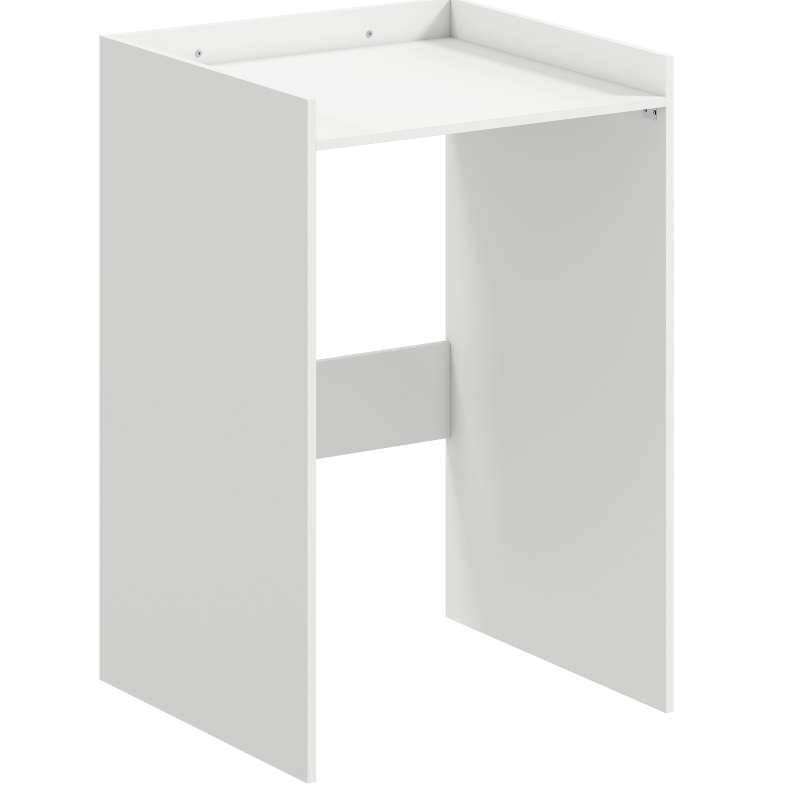 Badmöbel Für Waschmaschine Mit Offenem Regal 64 X 60 X 97,5 Cm Weiß