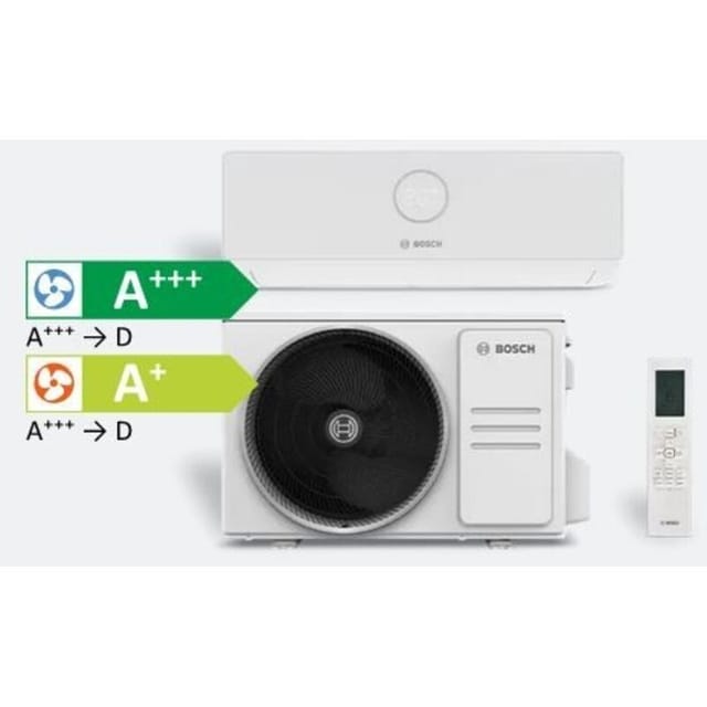 Bosch - Single-Split-Klimagerät CL3000i Set 35 we Außen- und Inneneinheit 3,5 kW