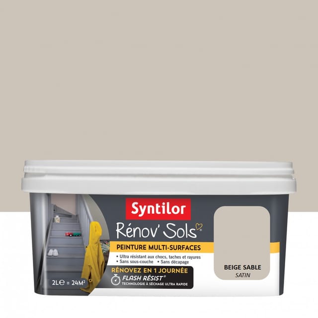 SYNTILOR Renov sol Innenfarbe, Sandbeige, 2 l SYNTILOR