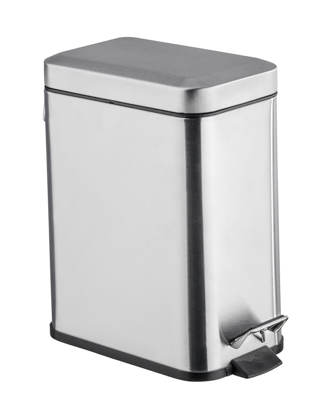 Treteimer Square Aspekt matt, 5 Liter - Wenko
