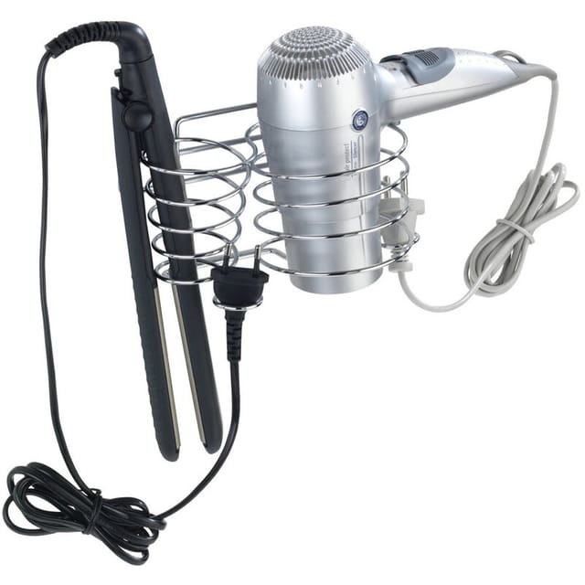 Haartrocknerhalter und Glätteisenhalter Classic - Wenko