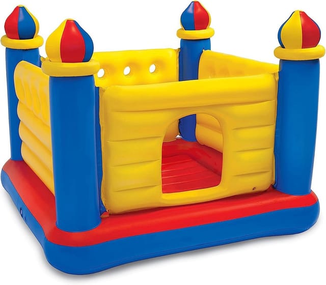 Riesen Hüpfburg Spiel Springburg 175x175x135cm - Intex