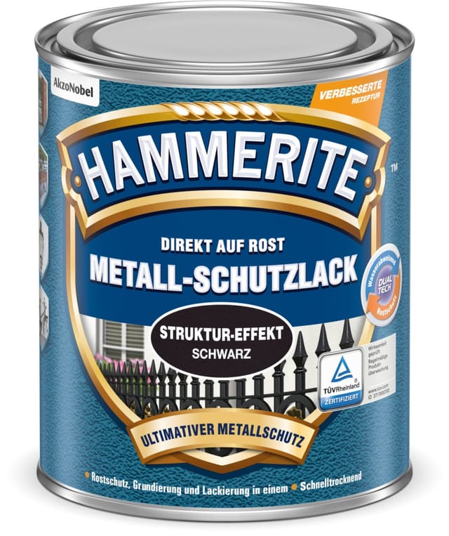 Struktur-Effekt Schwarz 750ml - 5087668 - Hammerite