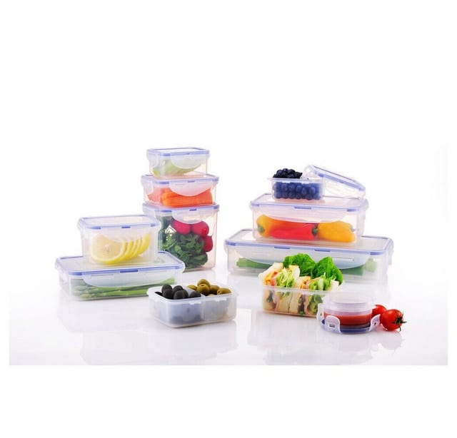 Lock&lock - Vorratsdose rechteckig, 2,0 l mit Ablaufgitter 278 x 115 x 103 mm