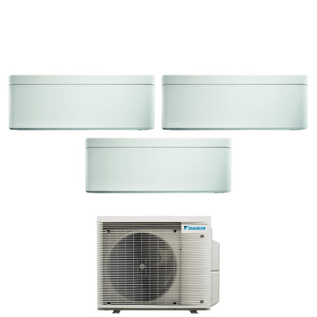 Bluevolution Trial Split Inverter Klimagerät Serie Stylish White 5+5+5 Mit 3mxm40n R-32 Wi-fi Integrated 5000+5000 Farbe Weiß - Italienische Garantie - Daikin