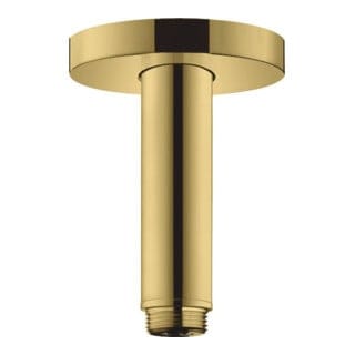 Zubehör - Deckenanschluss s 10 cm, Gold poliert 27393990 - Hansgrohe