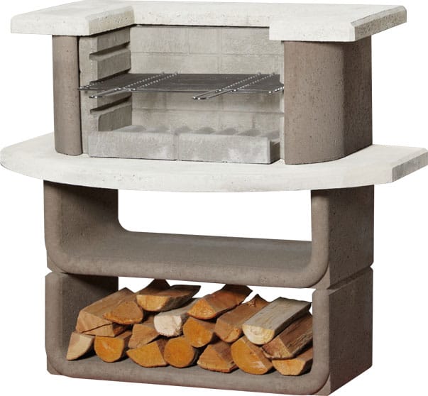 Grillbar Montana bbq Kohlegrill Holzgrill Holzkohlegrill Grill Gartengrill - Buschbeck