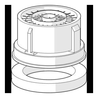 Hansa Luftsprudler 59905901 M22/M24