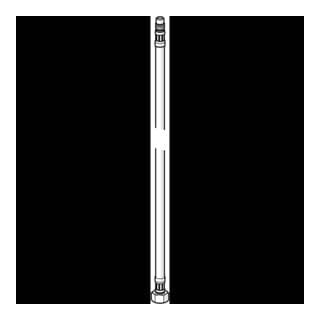 Hansa Anschlußschlauch 59912719 M10x1-3/8, Länge 600mm