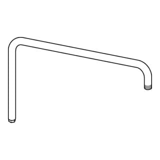Hansa Brausearm ohne Kopfbrause 59913810 Chrom