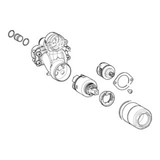 Hansa Funktionseinheit 59914216 3.5 Chrom
