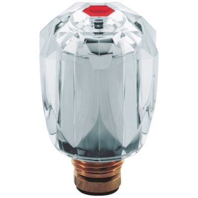 Oberteil, dn 15, Brillant-Griff, Markierung Rot, 10 Stück, Chrom - Grohe
