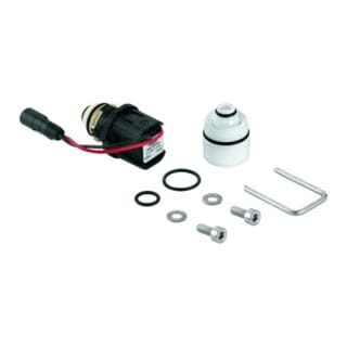 Grohe Magnetventil Chrom für Eurosmart CE, Essence E und Bau Cosmopolitan E InfraRot Elektronik Waschtischarmatur, 6V und 230V