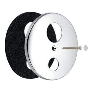 GROHE Wandrosette 440433, für Eichelberg Vigour DerbyTOP Unterputz-Wannenbatterie MultiFlow, chrom