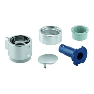 Grohe Absperrgriff Chrom für Grohtherm Fertigmontagesets