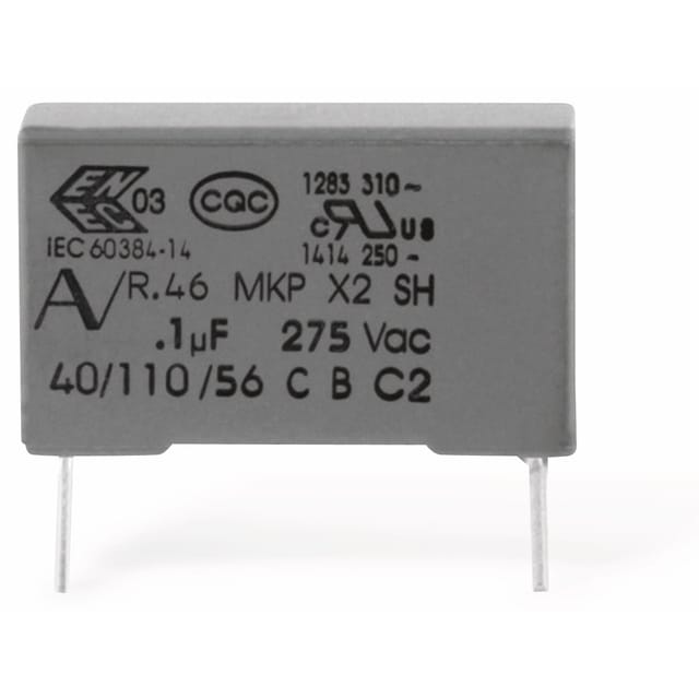 Entstörkondensator, 4,7µF, 275V - Kemet