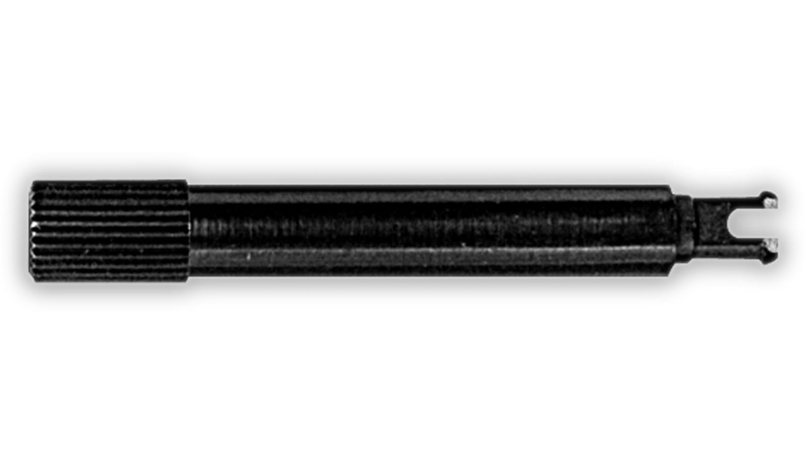 Steckachse, 25mm, schwarz - Piher