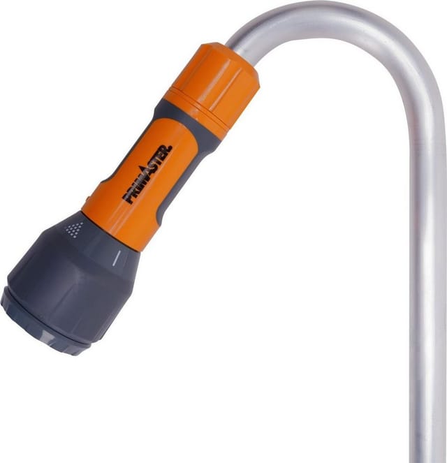 Primaster - Gartendusche Aluminium 228 cm mit Erdspieß Pooldusche Außendusche
