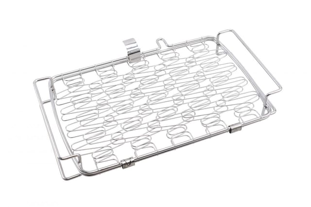 Primaster - Grillkorb 34 x 23 x 5cm Edelstahl Gemüsekorb Fischbräter