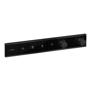 RainSelect - Unterputzarmatur für 4 Verbraucher, schwarzmatt 15382670 - Hansgrohe