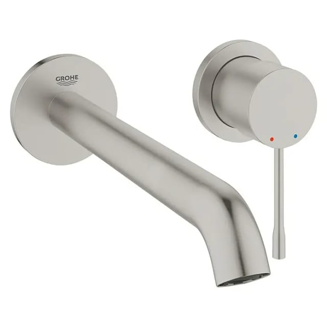 Essence - Waschtischarmatur l - Unterputz, 2-Loch Montage, SuperSteel 19967DC1 - Grohe