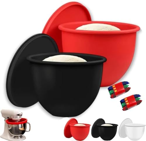 5-liter-kippkopf-mixeraufsatz Mit Silikon-innenbehälter (rot Und Schwarz)