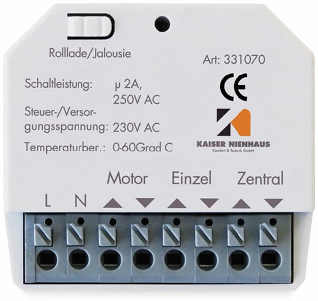 Mehrfachsteuergerät Kaiser Nienhaus 331070