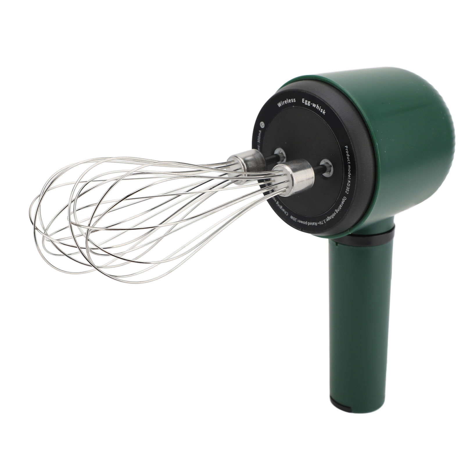 Kabelloser Handmixer Mit 2 Rührbesen, 1200-mah-usb-akku, Edelstahlgehäuse, Ideal Für Crêpes Und Andere Speisen. Perfekt Zum Backen Und Pfannkuchenbacken.