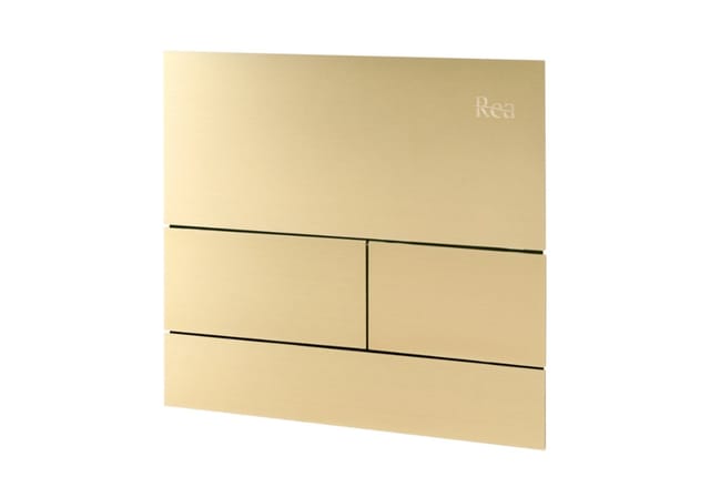 REA - drückplatte t brush gold